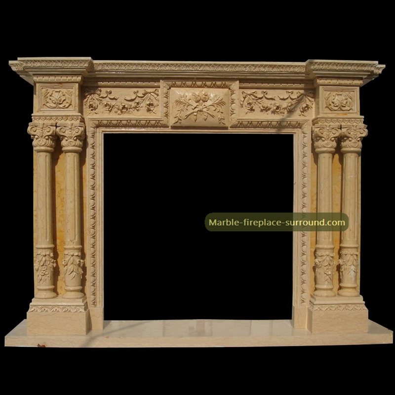 carved marble fireplaces